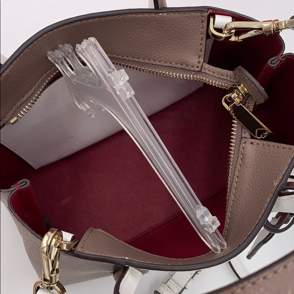 Kate Spade Eva Split Handle Small Top Zip Satchel - Picture 13 of 16